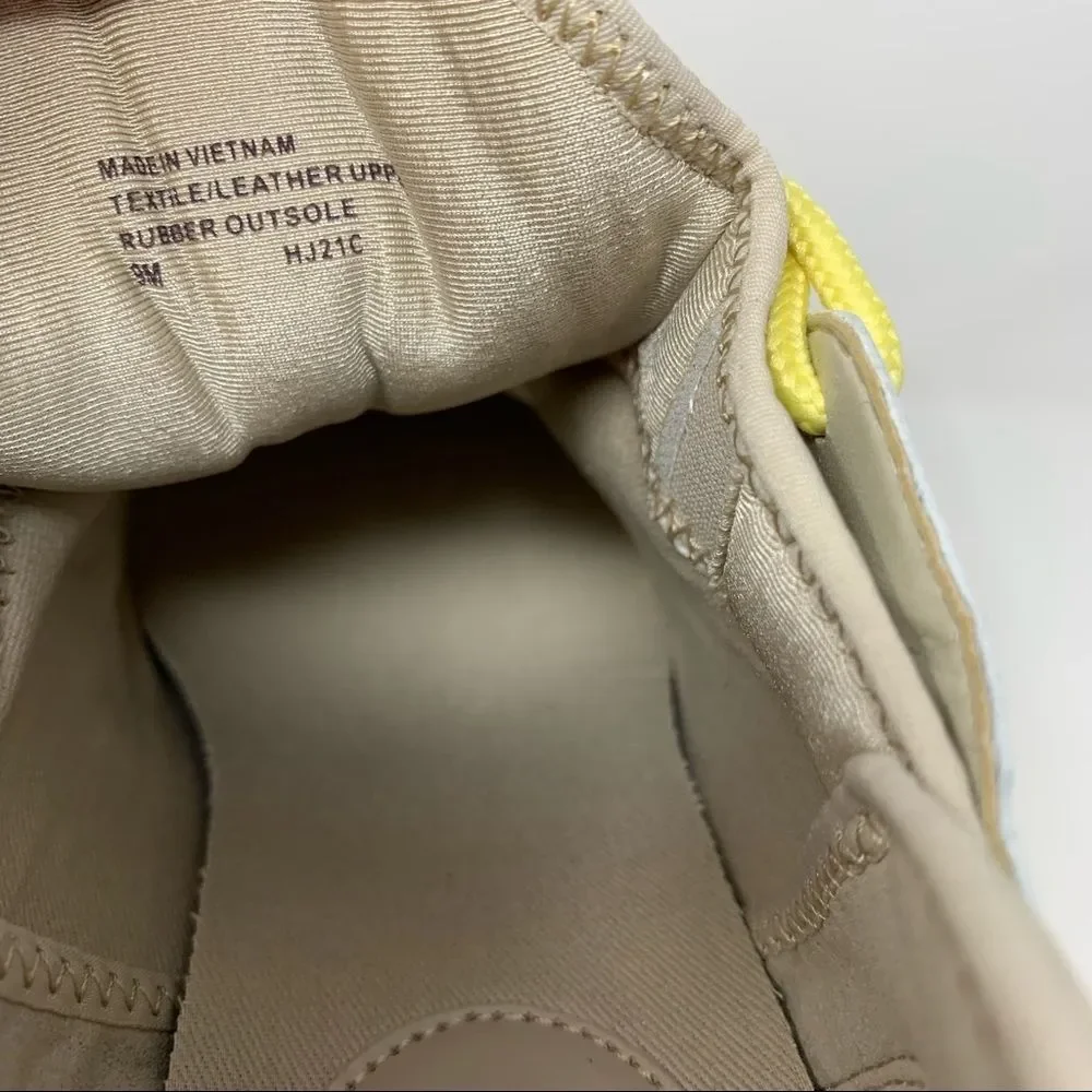 Michael Kors White and Gold Women's Sneakers - Picture 8 of 12